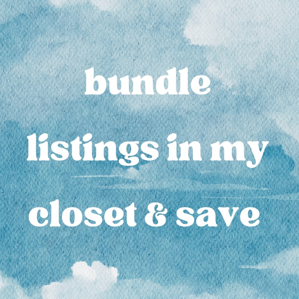 create a bundle! โ๏ธ๐ฉต๐๐ฆ - Picture 1 of 1